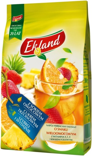 EKLAND ČAJ INSTANTNÝ, MULTIFROITNÝ 300g