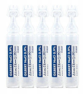 FYZIOLOGICKÁ SOĽ PRE BOJČATÁ AMPULKY NA INHALACIU NaCl 0,9% 5x5ml