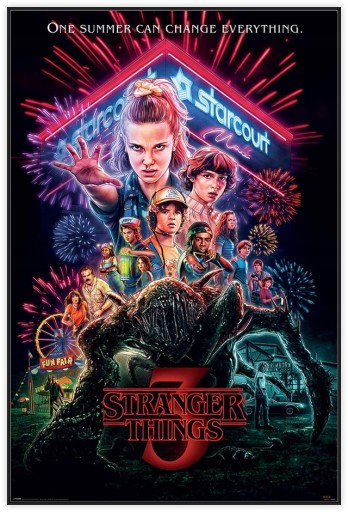 Filmový plagát Stranger Things plagáty na stenu 61x91,5 cm do obývačky