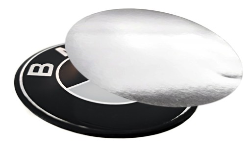 Náhradný silikónový emblémový odznak 60mm pre BMW