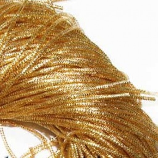 Vrecúško na vyšívanie Truncal 4 Grani Copper 1mm Tmavé zlato 400sm/10g