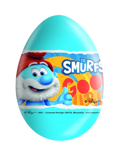 ČOKOLÁDOVÉ PREKVAPENIE VAJCIA SMURFS SMURFS 3 BALENIE 3x20g