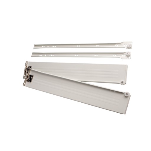 METALBOX AMIX zásuvka H-86 L-270mm BIELA NÍZKA
