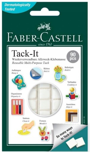 Montážna hmota FABER CASTELL Tack-It 90 ks.
