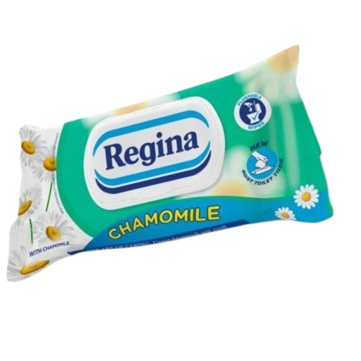 Regina Vlhčený toaletný papier HARMANČEK S KLIPOM 42 LIST