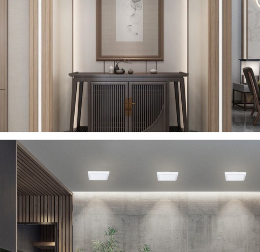 LED TABUĽOVÝ PANEL 6W POVRCHOVÁ MONTÁŽ 540LM EMC Štvorcový