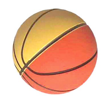 Gumená loptička dobre odráža športovú loptičku BOUNCY BALL 6,5 cm