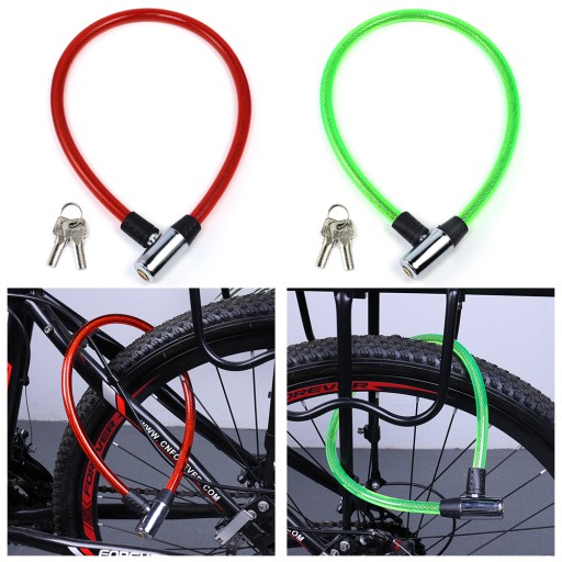 Zámok na bicykel Strong Lock 140 cm 2 kľúče