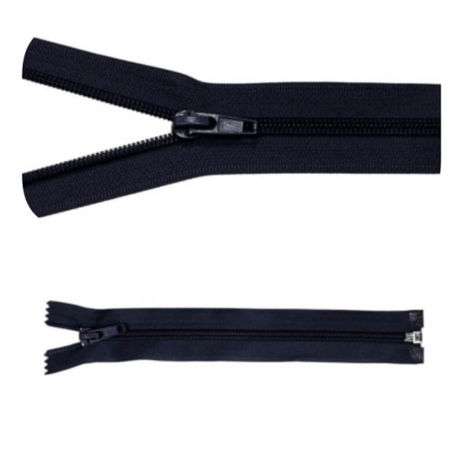 Zips 45cm Krawiecki C.Námornícka modrá 5 ks