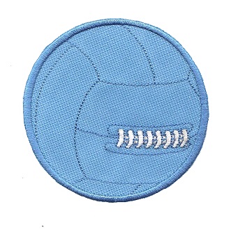 guľatá nášivka aplikácia termo výšivka M Patch nohavice