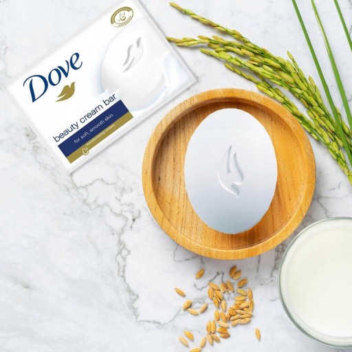 DOVE 3v1 Beauty Cream Barové krémové mydlo 90 g