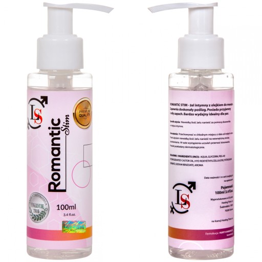 ROMANTIC STIM 100ml MASÁŽNY OLEJ A lubrikant W