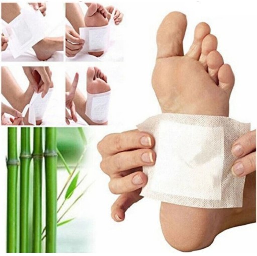 Náplasti na nohy čistiace toxíny, Detoxikačné, Detoxikačné, 10 ks