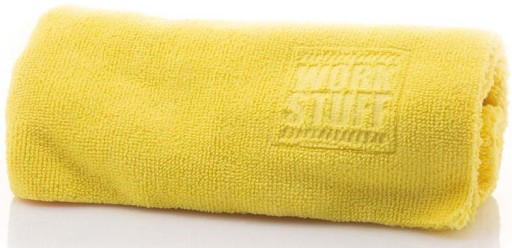 WORK STUFF Gentleman Yellow Univerzálne žlté mikrovlákno bez lemu