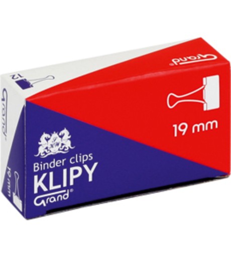 Klipy Grand 19mm/12ks.