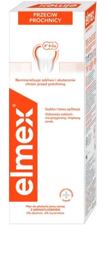 Elmex ústna voda proti zubnému kazu