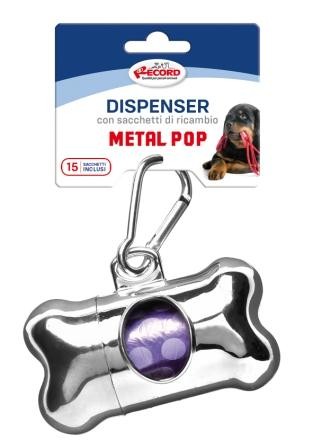 Zásobník na vrecia na exkrementy Metal Pop