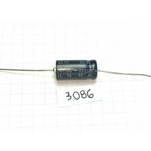Elektrolytový kondenzátor 47uF 16V 9x19 axiálny