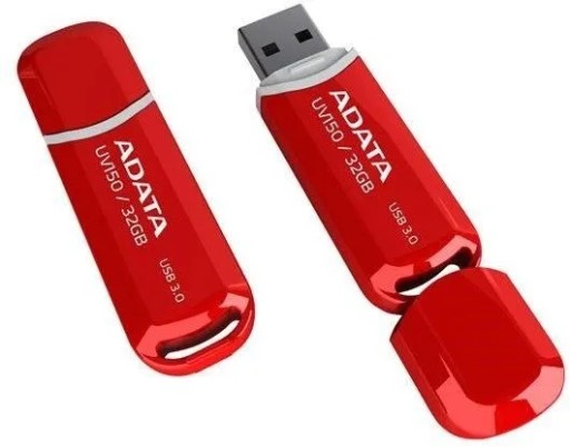 Pendrive 32 GB Adata DashDrive UV150 USB 3.1 červený