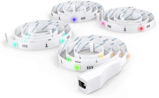 LED PÁS 10W - 2m - USB S DIAĽKOVÝM - PODSVIETENÍM TV