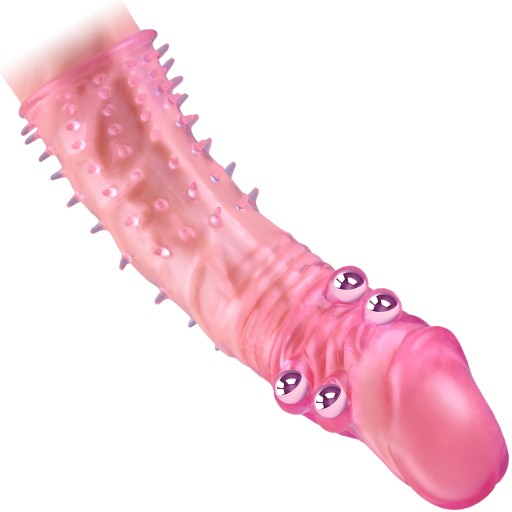GÉLOVÝ KRYT s 8 vaginálnymi masážnymi perličkami
