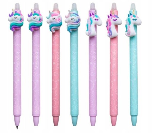 UNICORN Erasable Pen Gel Blue 1 ks. Colorino