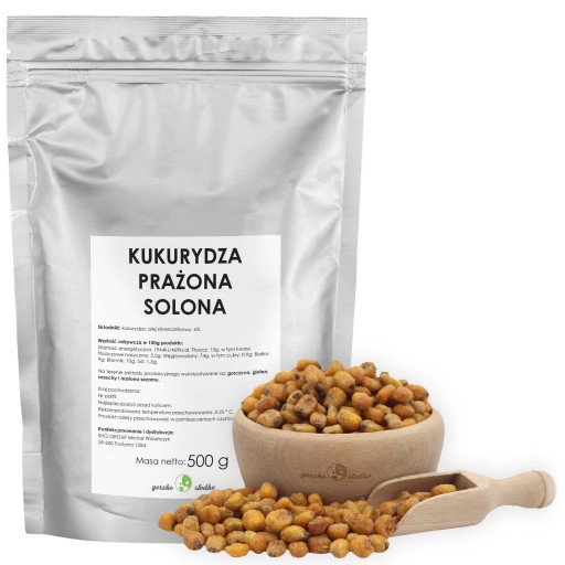 POPED KUKURICA SO SOĽOU, solená kukurica 500g