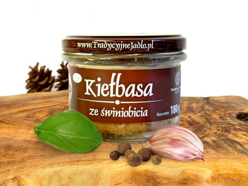 Domáca prírodná bravčová klobása | 180 g