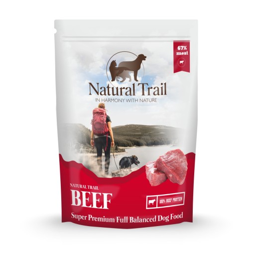NATURAL TRAIL HOVÄDZIE MÄSO VRECKO 500G