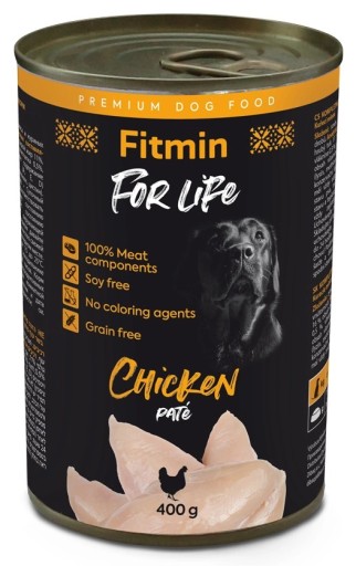 FFL mokré krmivo pre psov s kuracím mäsom 400 g