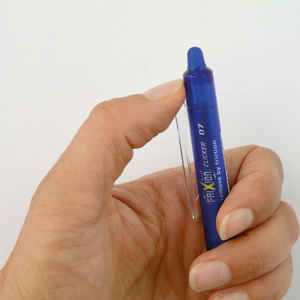 PILOT FRIXION Clicker 0,5 modrý 2x + zvýrazňovač