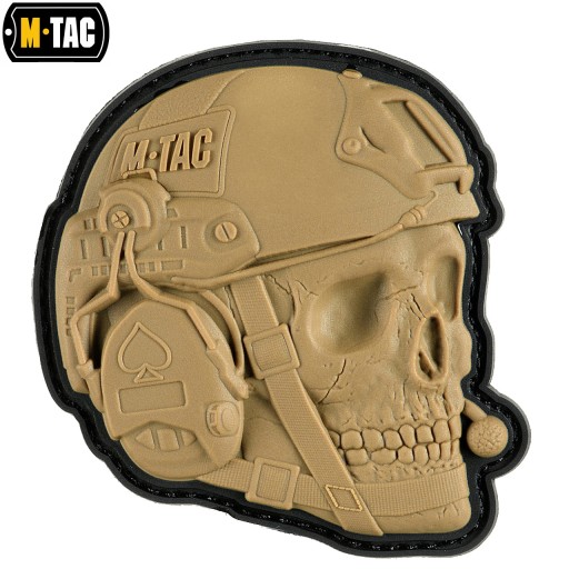 3D PATCH OPERÁTOR PRILBA LEBKA FAST PVC M-TAC COYOTE