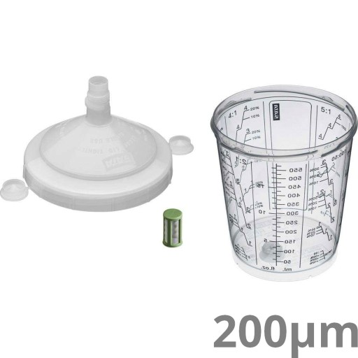 Pohár, nádržka na farbu SATA RPS 600ml 200mikr