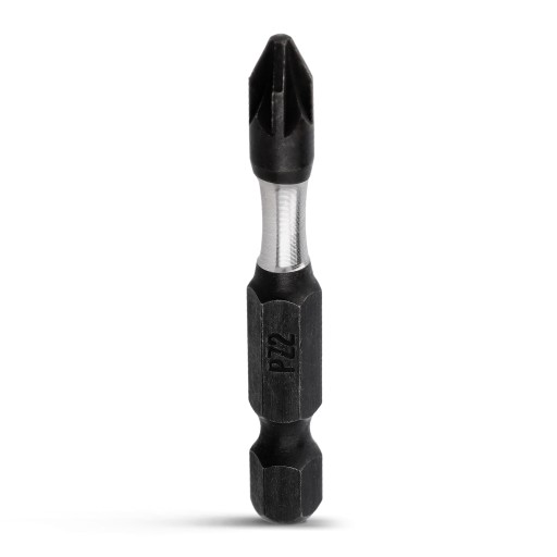 Nárazový bit PZ2 Nárazový bit 50mm | Nárazový bit pre skrutkovač 2 ks.