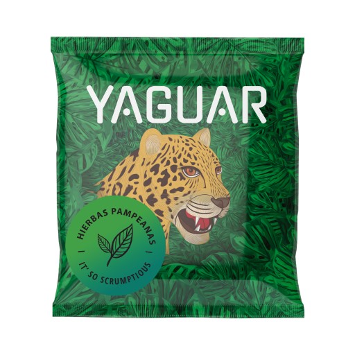 Yerba Mate Yaguar Hierbas Pampeanas vzorka 50g