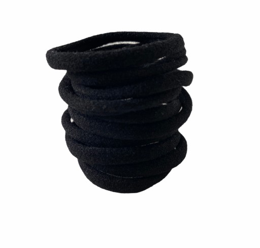 Gumy SET Gumy na vlasy SPRINGS BLACK UNIVERSAL 2 ks