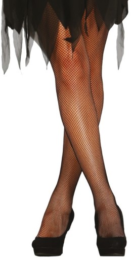 Sieťované pančuchy Black Mesh Small Mesh