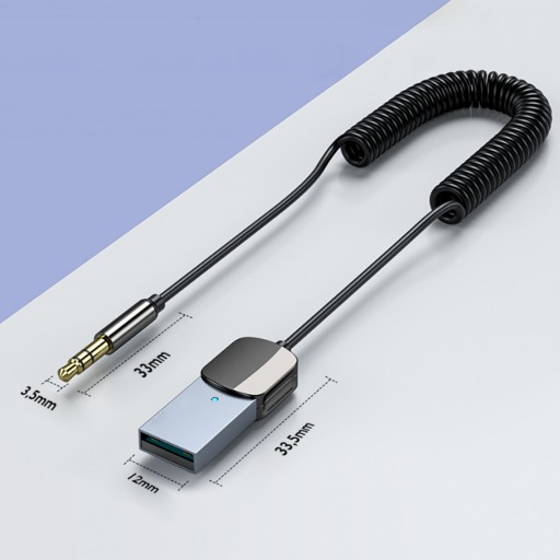 ADAPTÉR USB AUDIO RECEIVER na AUX BLUETOOTH 5.1