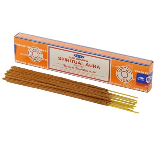 Indické vonné tyčinky SATYA Spiritual Aura 15g