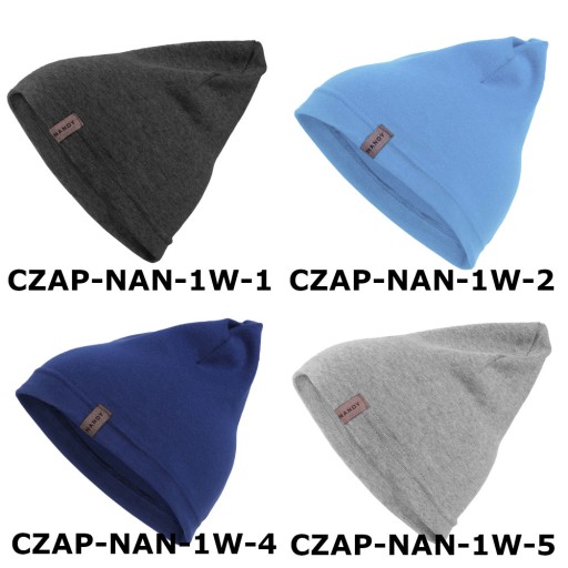 Čiapka NANDY Krasnalka Beanie, Cotton Colors