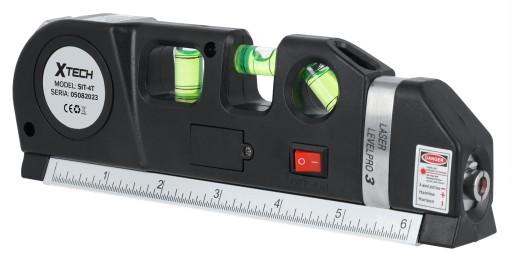 LASEROVÁ HLADINA S 250 CM ČERVENÝM LASEROM