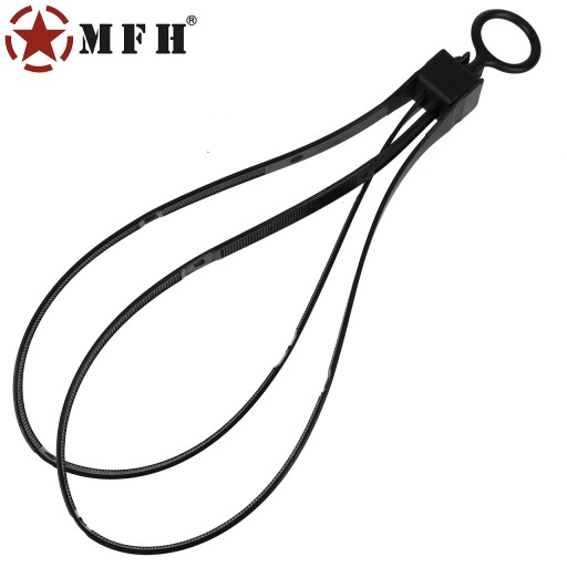 MFH ZIP RUČNE ODLIATKY, JEDNORÁZOVÉ, SAMOUPÍNACIE, ČIERNA