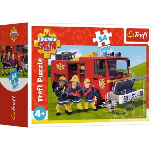 Puzzle 54 Mini Team Fireman Sam Guard 19760