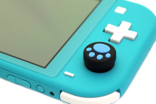 IRIS 4 x silikónové kryty rukovätí pre gombíky Switch Lite, modré a červené