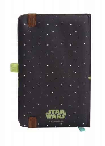 Zápisník Star Wars Mandalorian Notes A6 s gumou