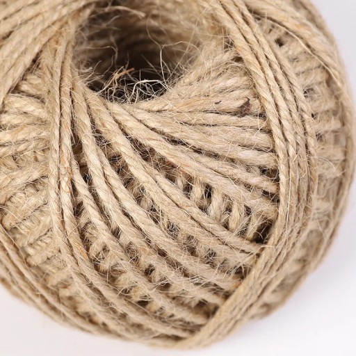 JUTOVÁ KONOPNÁ LINKA, DEKORATÍVNA LINKA NA BALENIE DARČEK DIY, 15 m