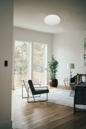 LED stropný panel 12W, prisadený, okrúhly, neutrálna farba, 19 cm