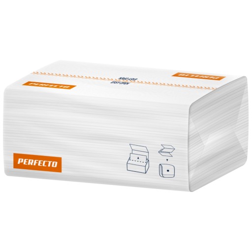 ZZ BIELE CELULÓZOVÁ PAPIEROVÁ UTERÁK 2W Hrubý absorbent Perfecto Easy Open