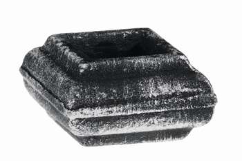 KOVANÉ PRVKY KOVANÁ ZÁSUVKOVÁ TYČ 20X20 MM KOVANÁ DEKORÁCIA NA BRÁNY