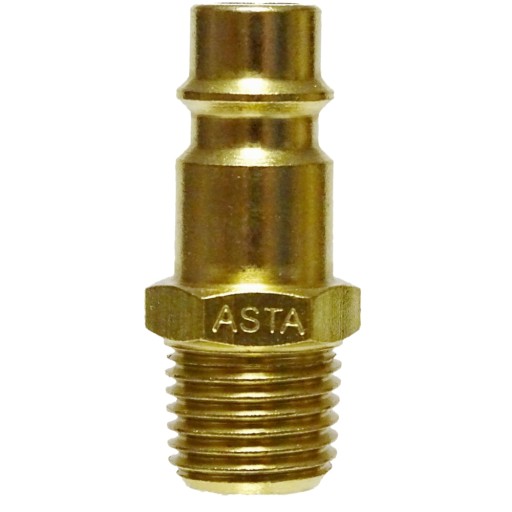 Zástrčka pneumatická rýchlospojka 1/4 GW, mosadz